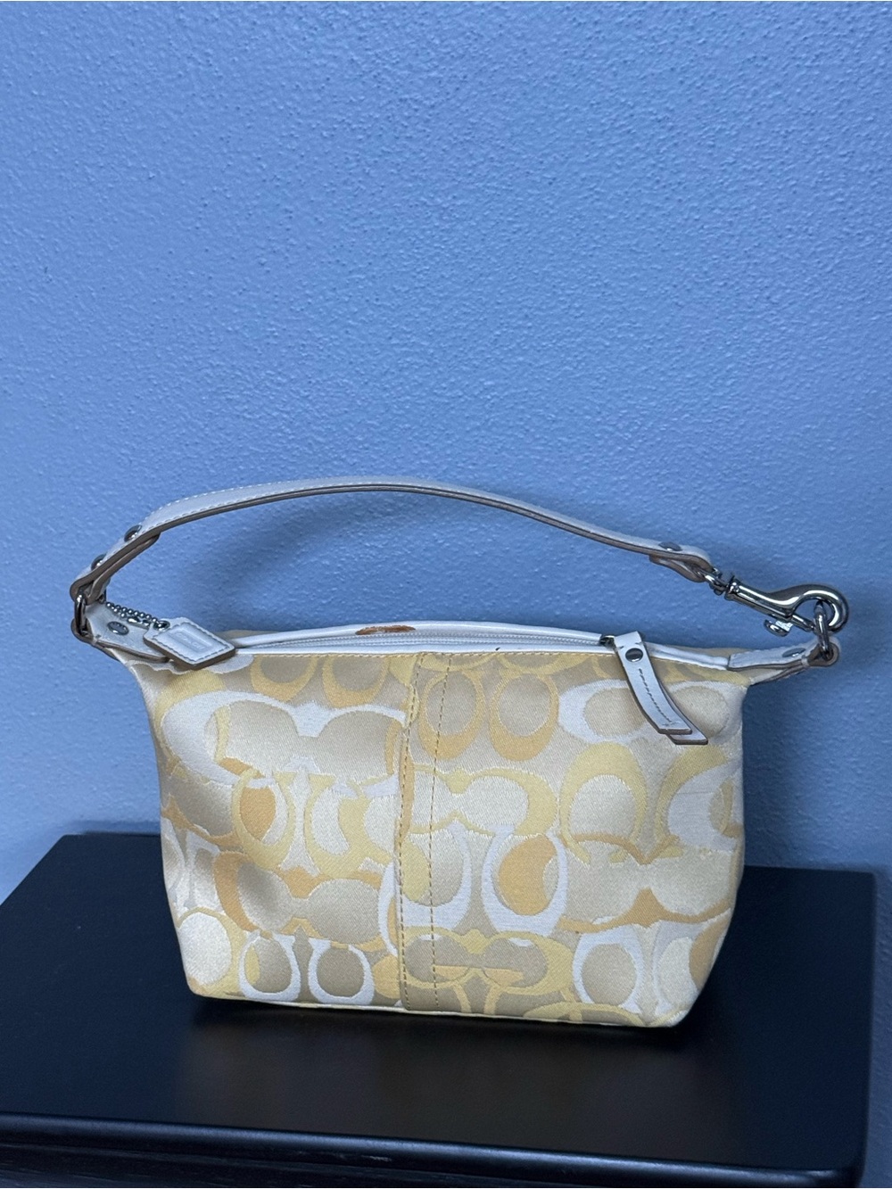 vintage Y2K Coach Hampton Optic C Signature Baguette Bag - Picture 2 of 6